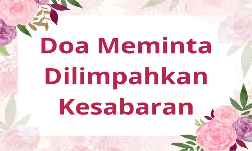 doa agar ikhlas kehilangan seseorang