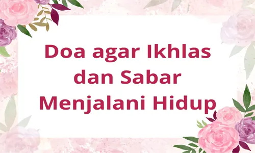 doa agar ikhlas menerima takdir allah