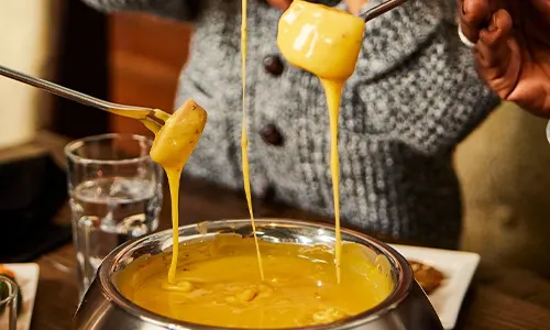 Fondue keju