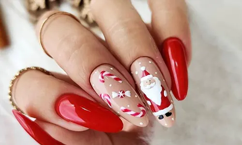 Nail art Natal