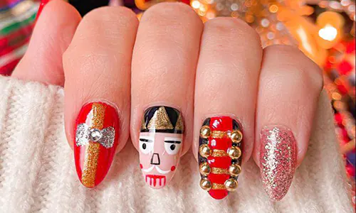 Nail art Natal