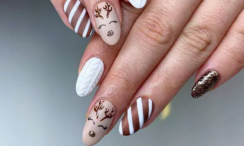 Nail art Natal