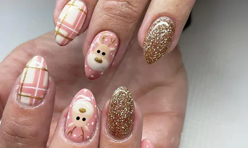 Nail art Natal