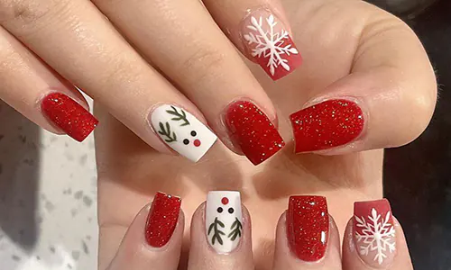 Nail art Natal