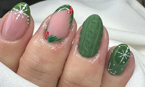 Nail art Natal