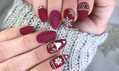 Nail art Natal