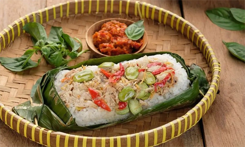 Resep nasi bakar