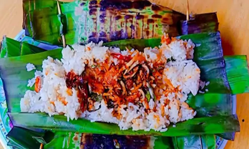 Resep nasi bakar