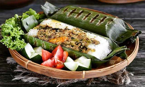 Resep nasi bakar