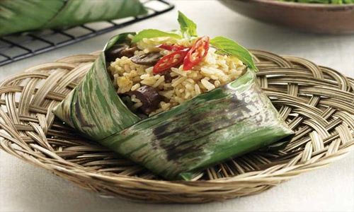 Resep nasi bakar