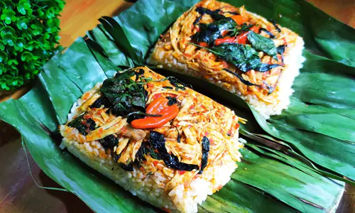 Resep nasi bakar