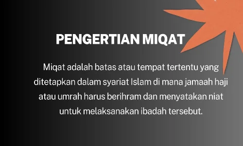 miqat adalah