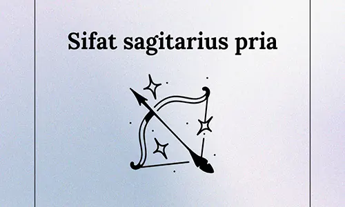 sifat sagitarius pria