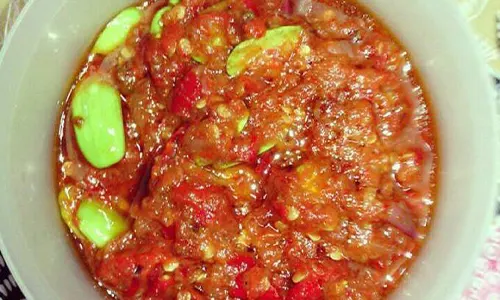 resep sambal bajak petai