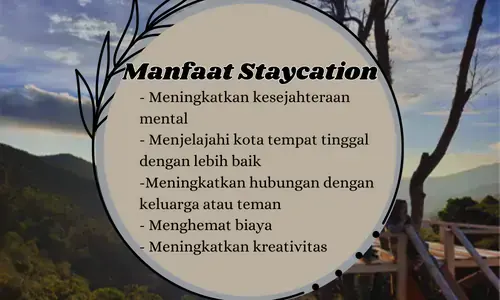 staycation adalah bahasa gaul