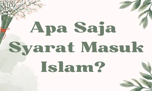 cara masuk islam di indonesia