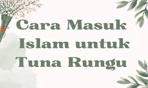 tata cara masuk islam