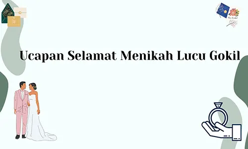 ucapan selamat menikah lucu untuk sahabat