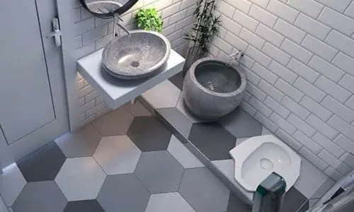 desain wc jongkok modern