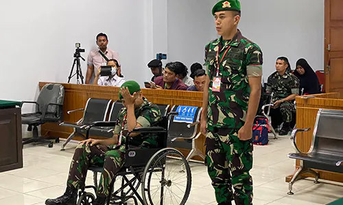 Terbukti Bawa 75 Kilogram Sabu dan 40 ribu Ekstasi, Dua Anggota TNI di Medan Divonis Seumur Hidup